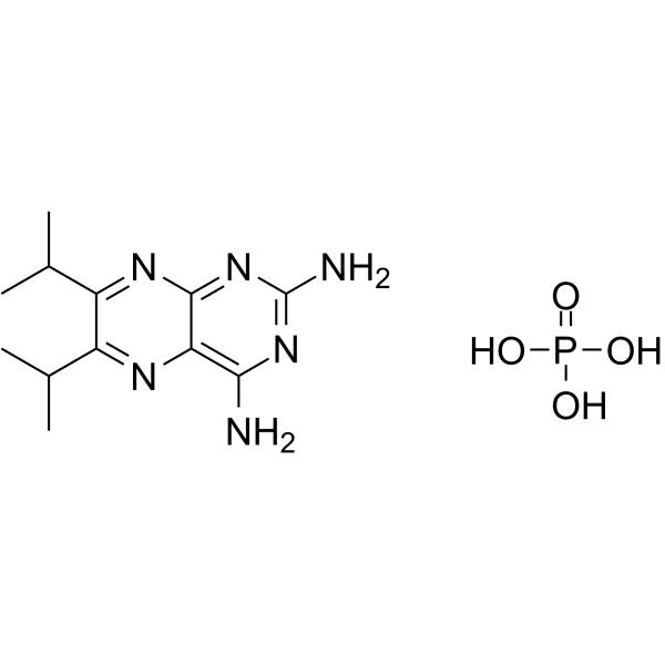 Antimalarial agent 1 化学構造