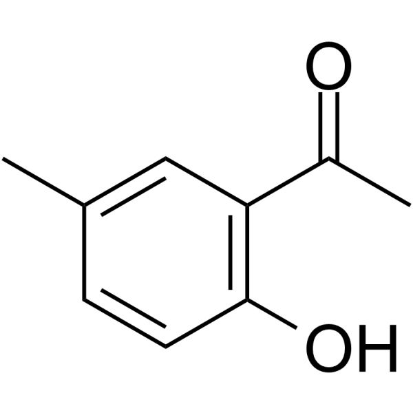 2’-Hydroxy-5’-methylacetophenone Chemische Struktur