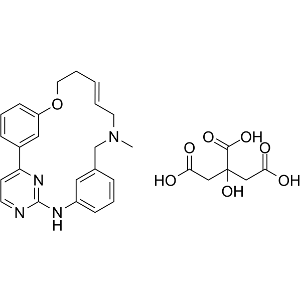 (E/Z)-Zotiraciclib citrate  Chemical Structure