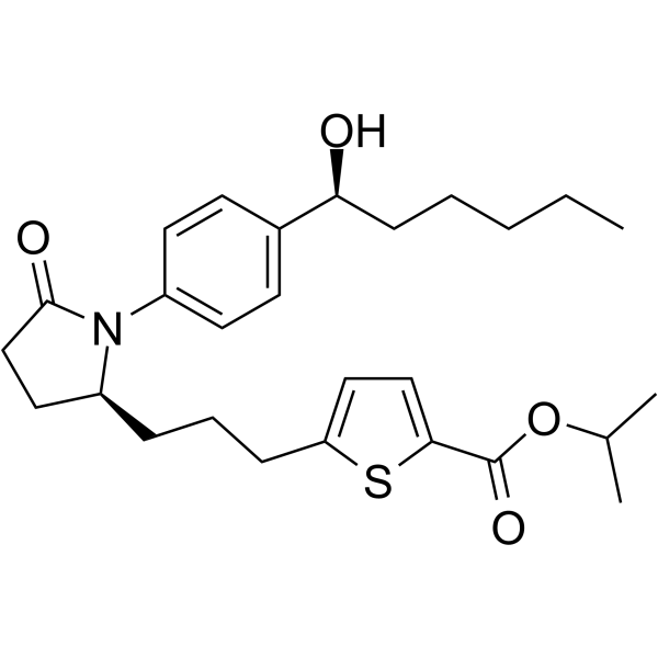 Aganepag isopropyl  Chemical Structure