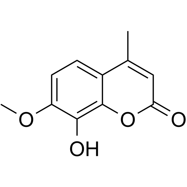 7-Methoxy-4-methyl-coumarin-8-ol  Chemical Structure