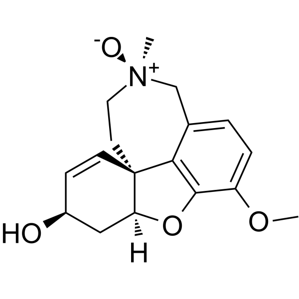 Galanthamine N-Oxide 化学構造
