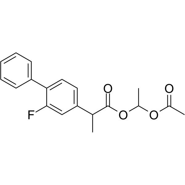 Flurbiprofen axetil التركيب الكيميائي