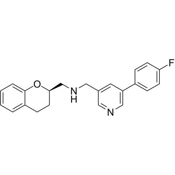 Sarizotan  Chemical Structure