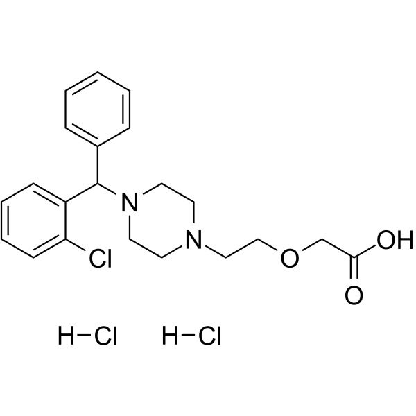 Cetirizine Impurity C dihydrochloride التركيب الكيميائي