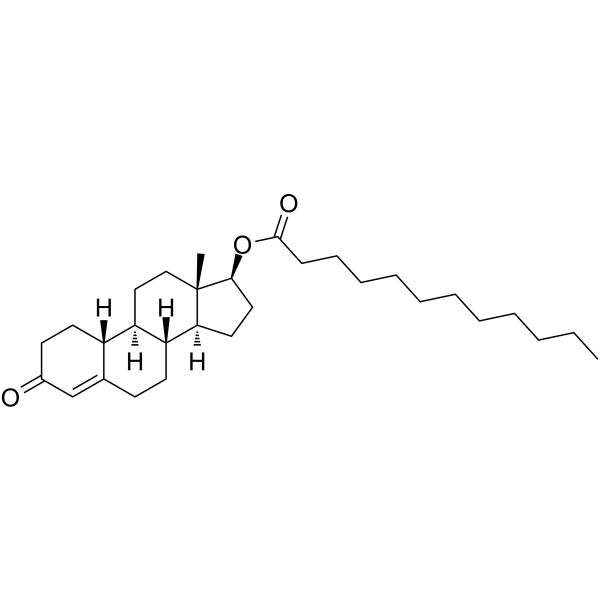 Nandrolone laurate  Chemical Structure