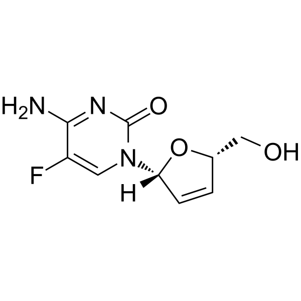 Dexelvucitabine 化学構造