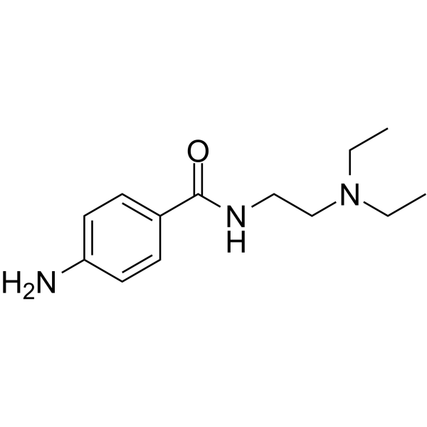 Procainamide التركيب الكيميائي