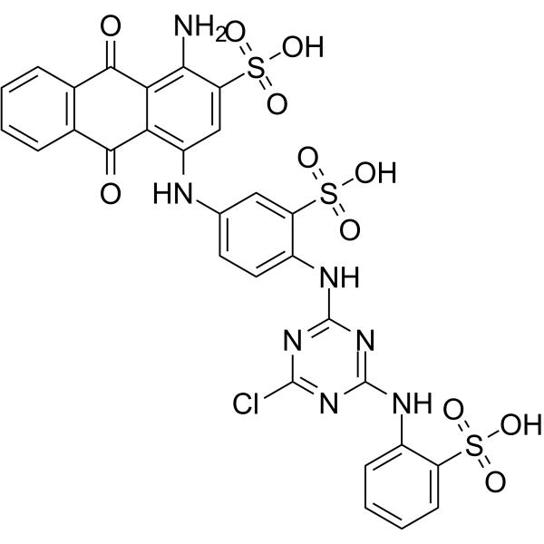 Cibacron Blue 3G-A  Chemical Structure