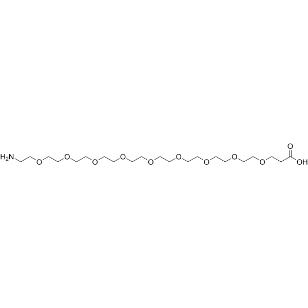 Amino-PEG9-acid  Chemical Structure