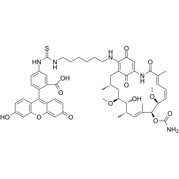 Geldanamycin-FITC Chemical Structure