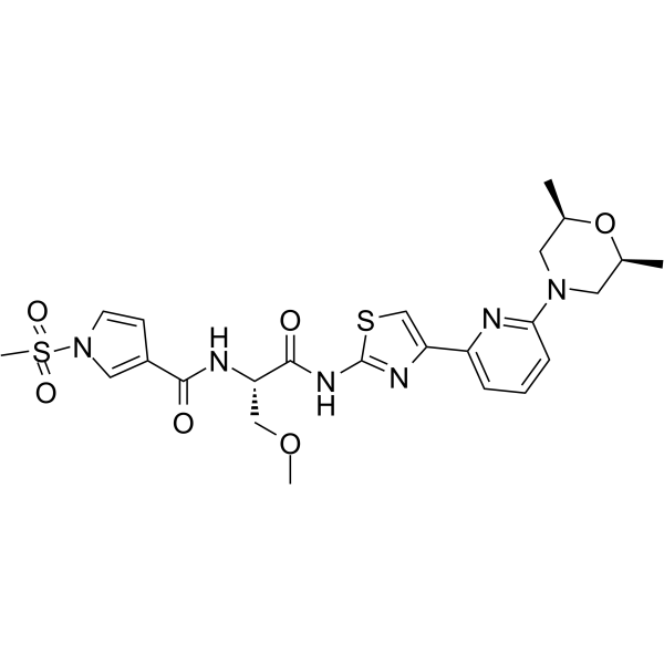 FHD-286 化学構造