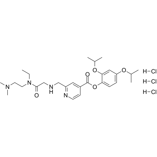 JQKD82 trihydrochloride Chemische Struktur