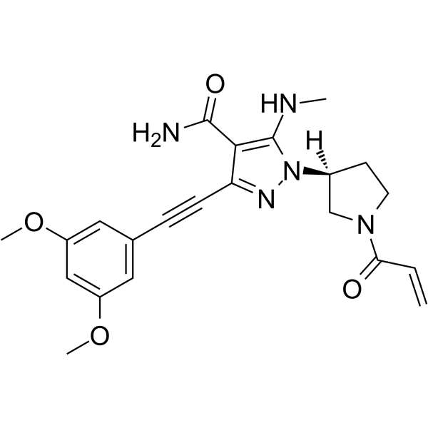 Gunagratinib  Chemical Structure