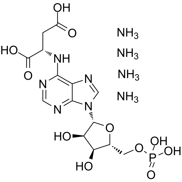 Adenylosuccinic acid tetraammonium  Chemical Structure
