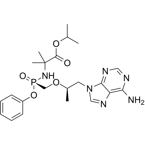 Tenofovir amibufenamide 化学構造