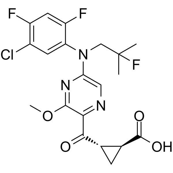 AZD9898 化学構造
