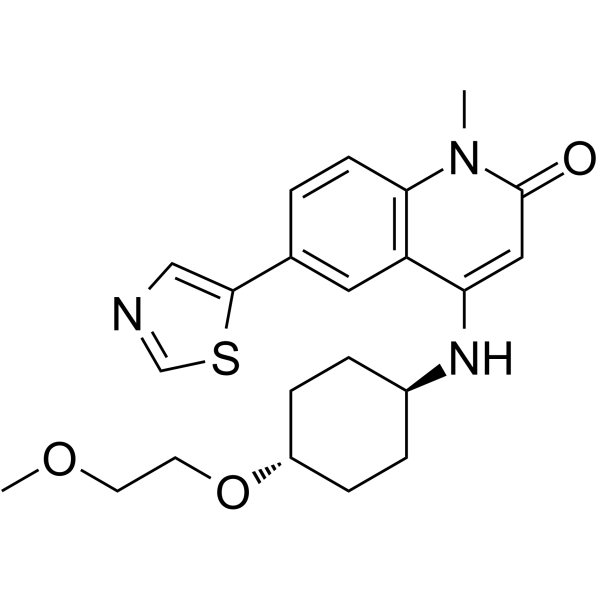 CD38 inhibitor 1 化学構造