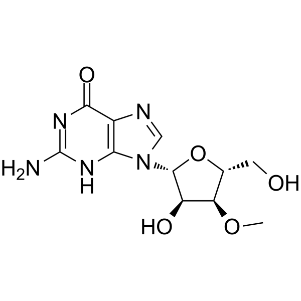 3'-O-Methylguanosine  Chemical Structure