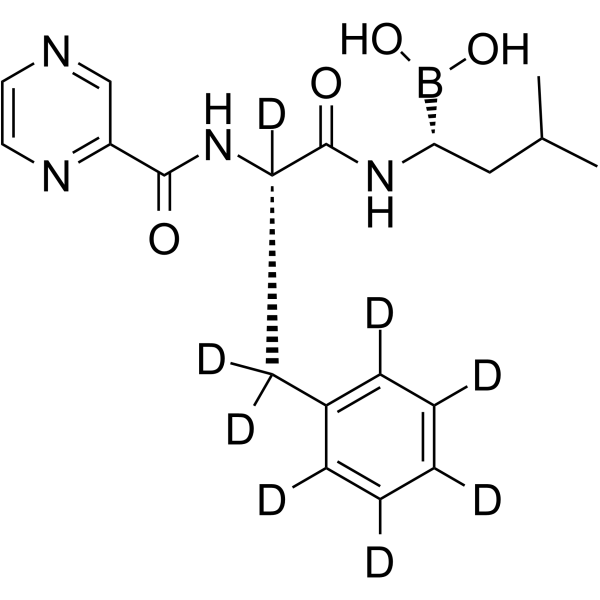 Bortezomib-d8  Chemical Structure