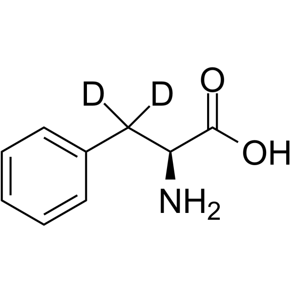 L-Phenylalanine-d2  Chemical Structure