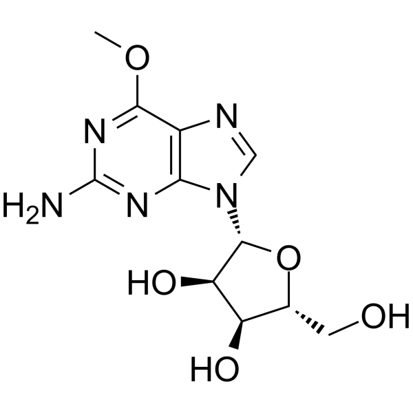6-O-Methyl Guanosine  Chemical Structure