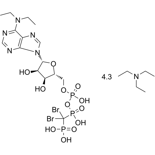 ARL67156 triethylamine  Chemical Structure