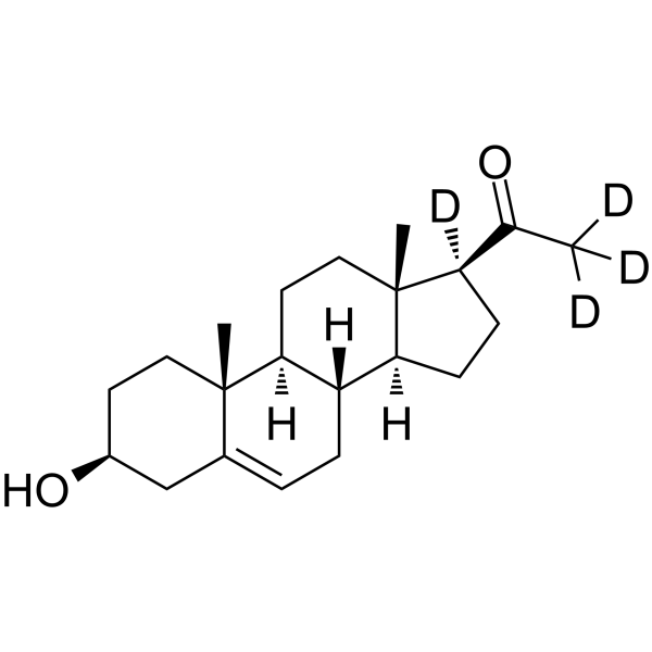 Pregnenolone-d4-1  Chemical Structure