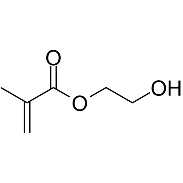 2-Hydroxyethyl methacrylate Chemische Struktur