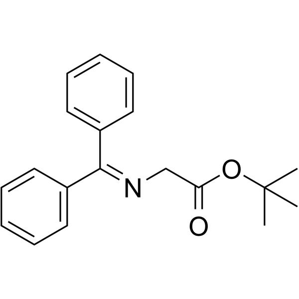 N-(Diphenylmethylene)glycine tert-butyl ester التركيب الكيميائي
