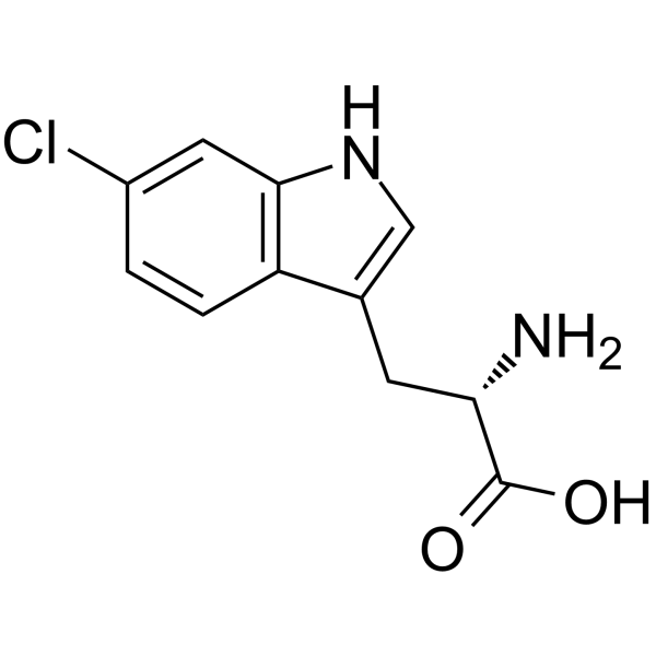 6-Chloro-L-tryptophan  Chemical Structure