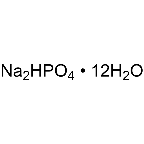 Phosphoric acid disodium dodecahydrate  Chemical Structure