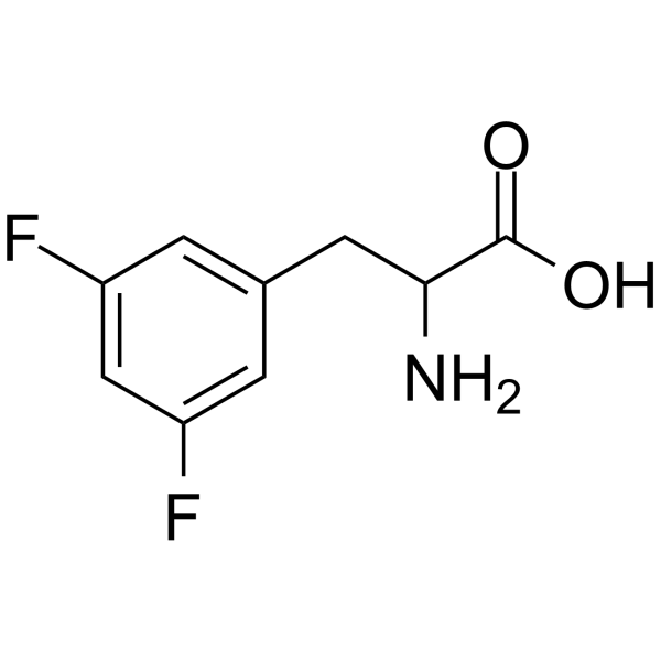 3,5-Difluoro-DL-phenylalanine  Chemical Structure