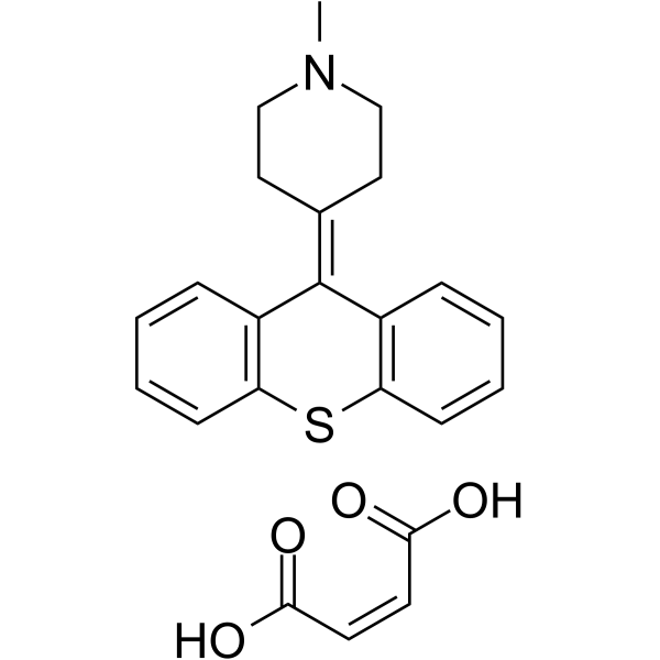 Pimethixene maleate  Chemical Structure