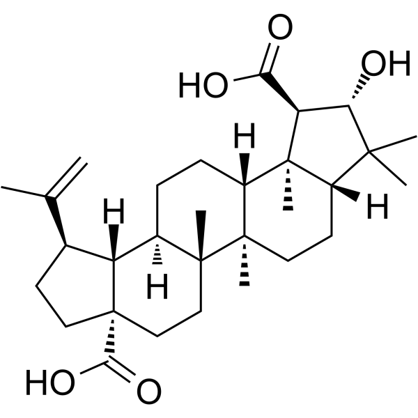 Ceanothic acid  Chemical Structure