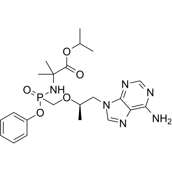 (1R)-Tenofovir amibufenamide  Chemical Structure