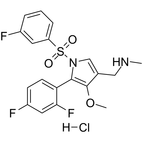 Abeprazan hydrochloride  Chemical Structure