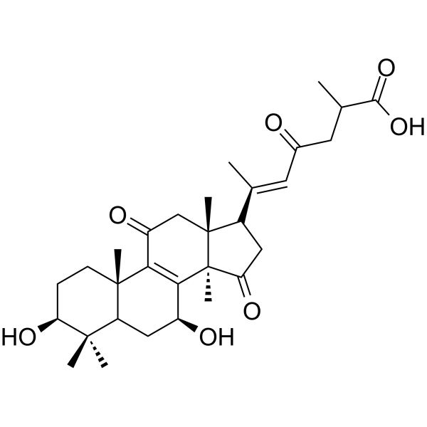 Ganoderenic acid B  Chemical Structure