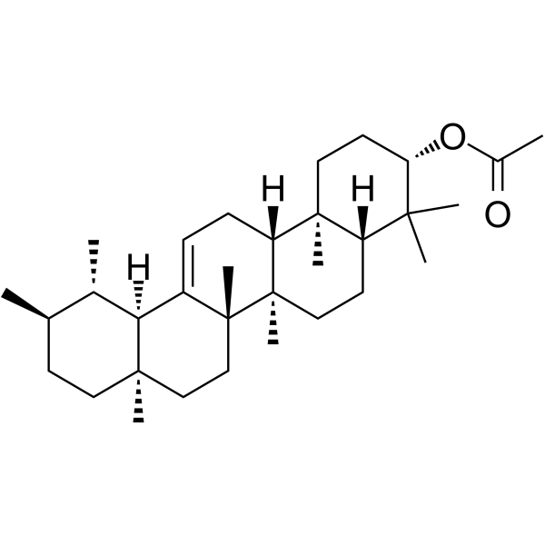 α-Amyrin acetate  Chemical Structure