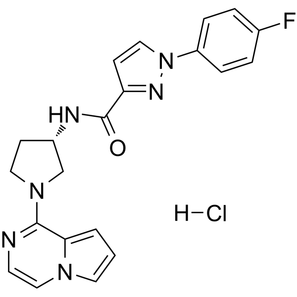 CXCR7 antagonist-1 hydrochloride  Chemical Structure