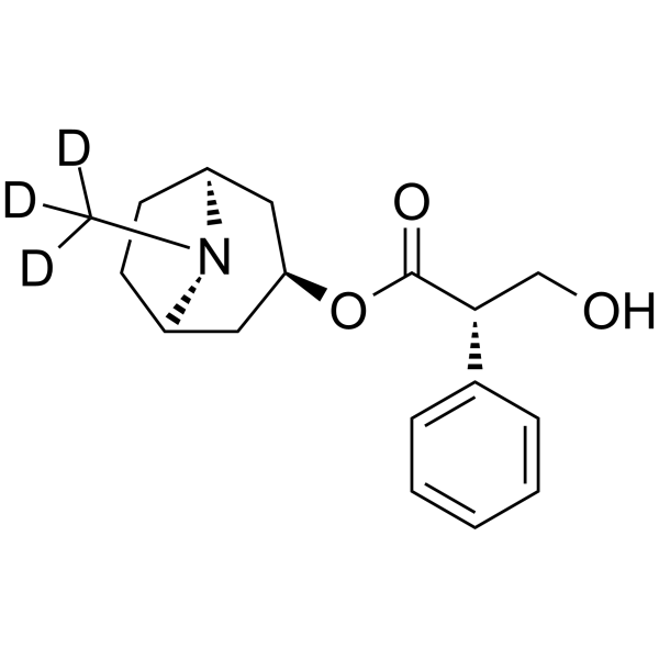 L-Hyoscyamine-d3  Chemical Structure