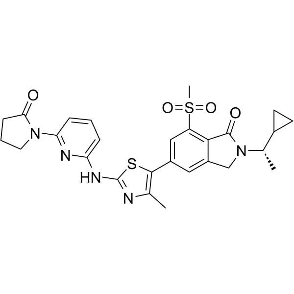 AZD8154  Chemical Structure