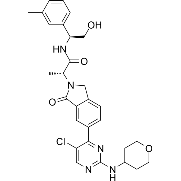 ERK1/2 inhibitor 1  Chemical Structure