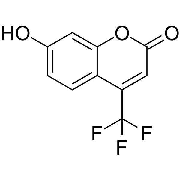 4-(Trifluoromethyl)umbelliferone  Chemical Structure