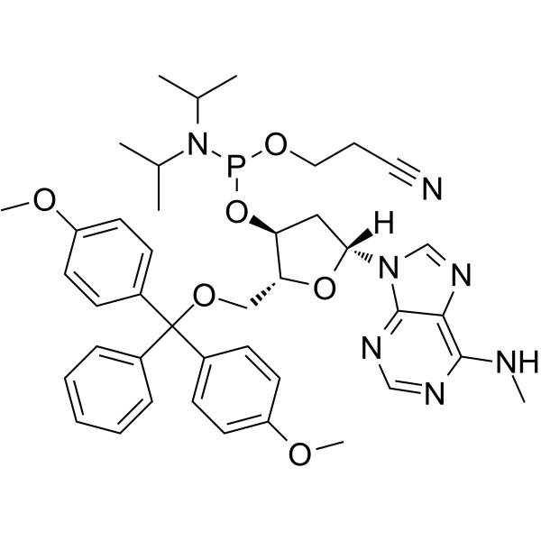 N6-Methyl-dA phosphoramidite  Chemical Structure