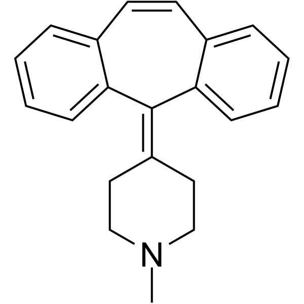 Cyproheptadine  Chemical Structure