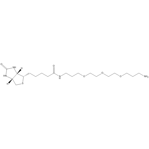 Biotin-PEG3-C3-NH2  Chemical Structure
