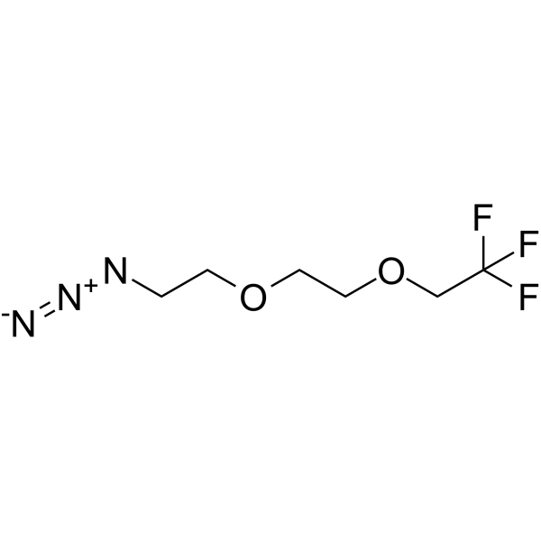 1,1,1-Trifluoroethyl-PEG2-azide 化学構造