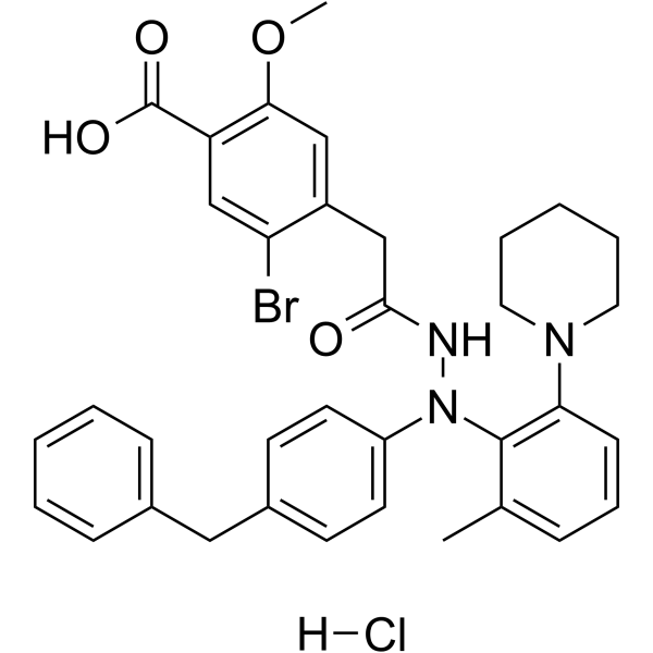 Teslexivir hydrochloride  Chemical Structure