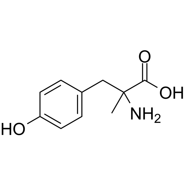 α-Methyl-p-tyrosine  Chemical Structure